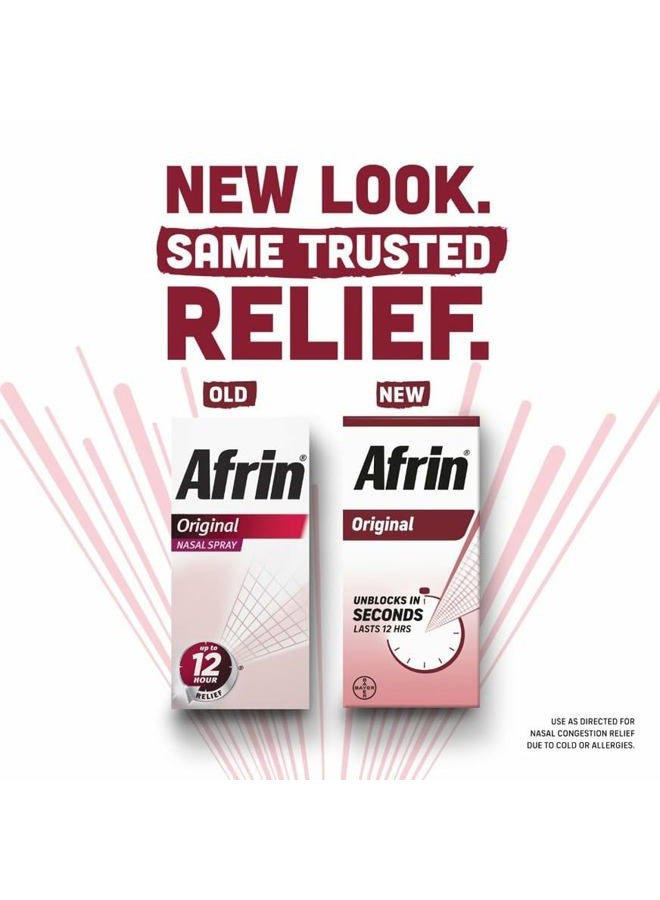 Afrin Original Maximum Strength Nasal Spray, 90 Ml. - Image 3