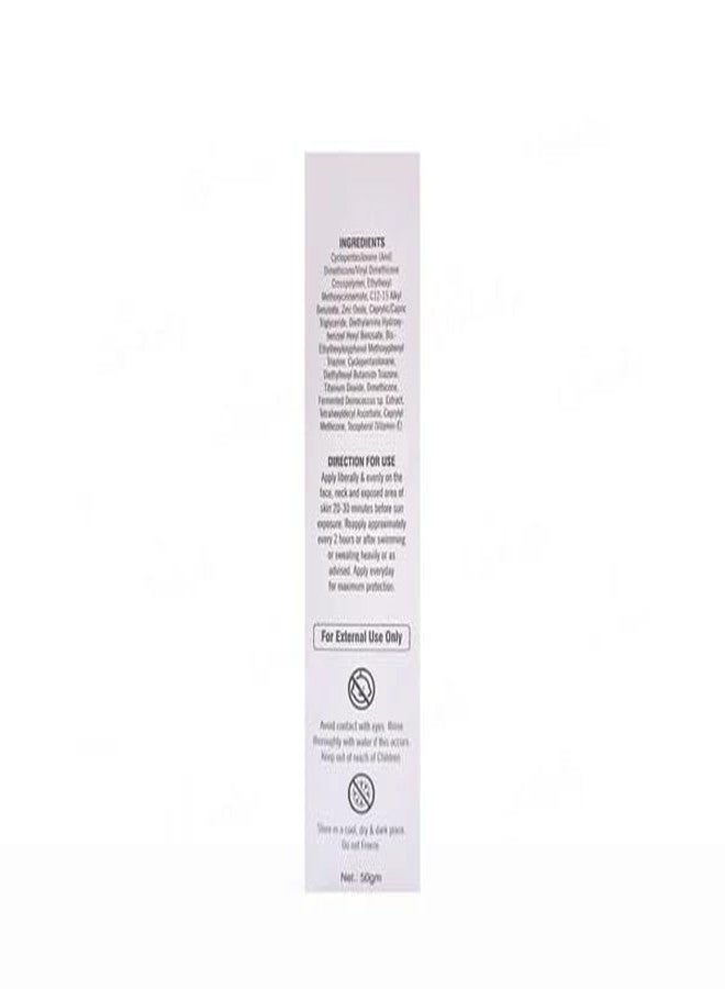 Biovida جل واقي الشمس BIOVIDA Deino Bloc UV مناسب لجميع أنواع البشرة، SPF 50، حماية لمدة 24 ساعة، غني بفيتامين C و E - Image 2