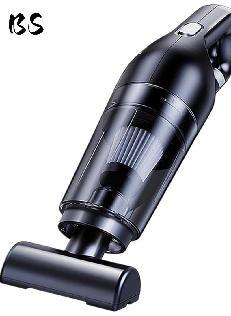 BS Handheld cordless vacuum cleaner, high power 120W, 45000pa suction, cordless rechargeable portable vacuum cleaner, handheld cleaning appliance, suitable for pets/sofa/car/office and other places. - Image 2