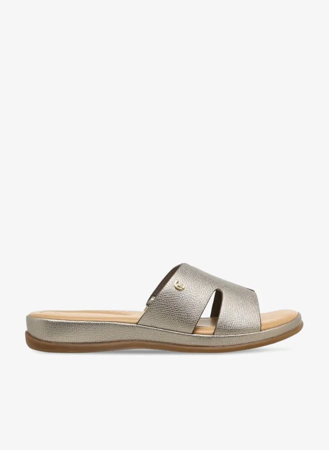 Le Confort Women Floral Print Slide Sandals