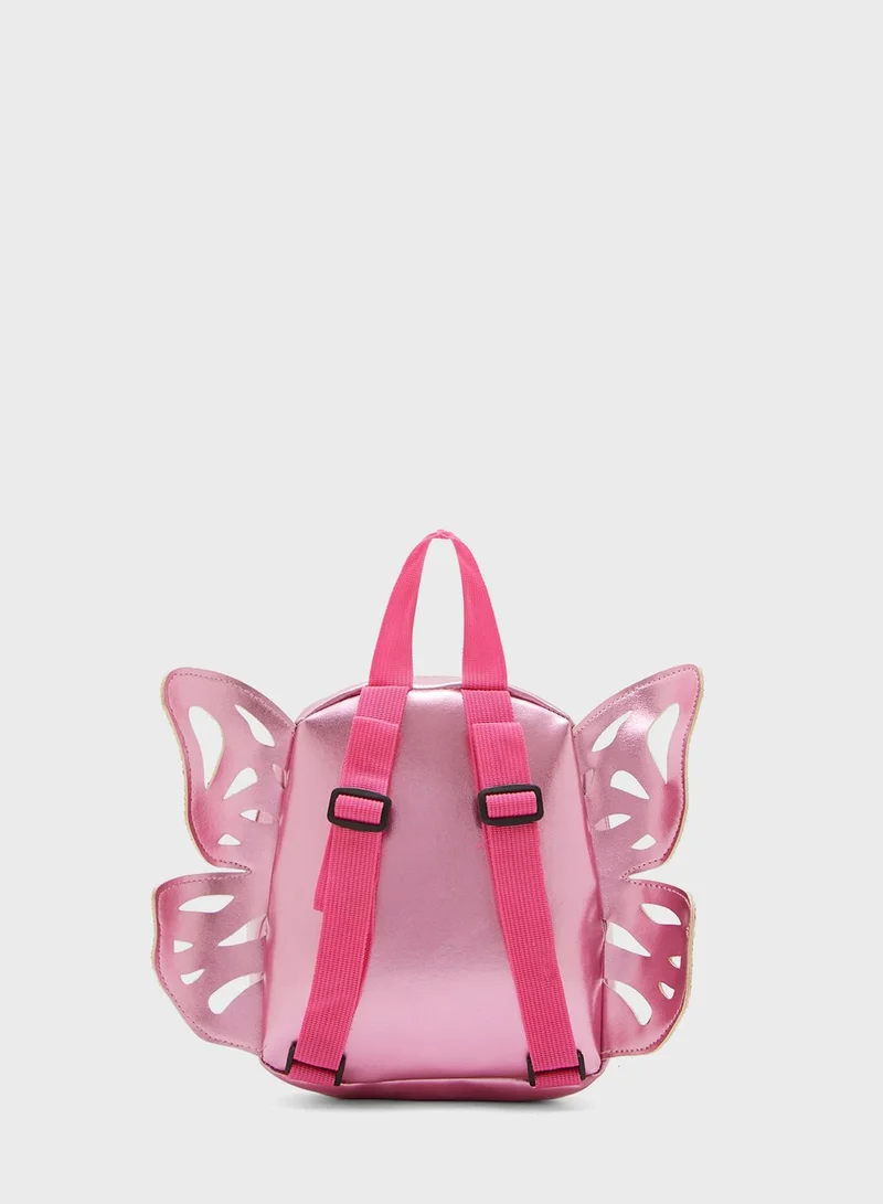 shoexpress Shimmer Butterfly Backpack