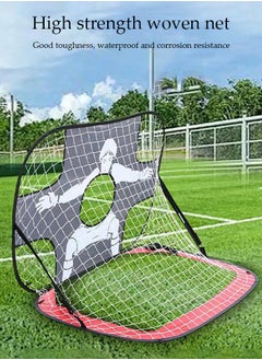 DUNISO 2-In-1 Children's Soccer Goal, Children's Pop-Up Soccer Goal, Portable Mini Soccer Goal, Foldable, Easy To Set Up, Suitable For   Indoor And Outdoor Use  - Image 3