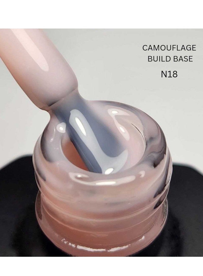 GLAM Builder Base (Biab) in Light Nude 18 ml - Image 2