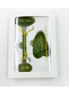 Jade, Face Roller Gua Sha Scraping Massage Tool