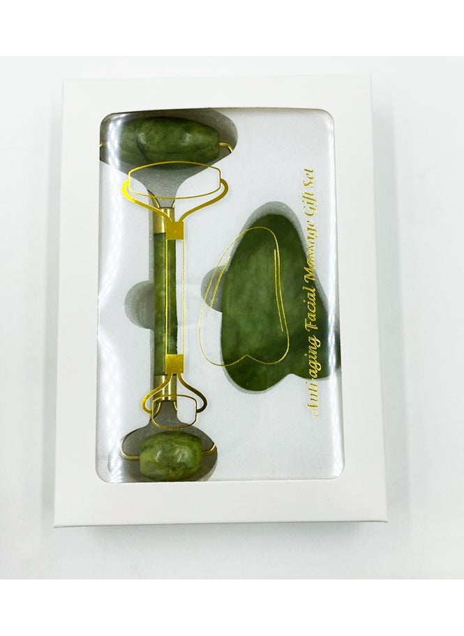 ORiTi - Jade, Face Roller Gua Sha Scraping Massage Tool - Image 1