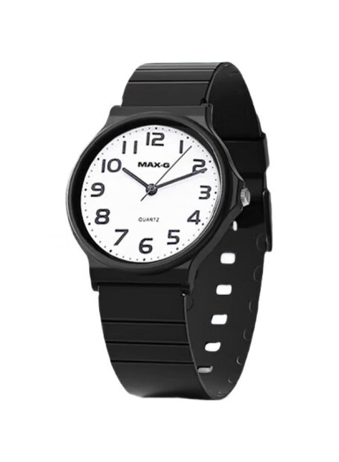 MAX-G ساعة للرجال والنساء، الطلاب، الموظفين، الامتحانات، خفيفة الوزن، بسيطة، ساعة كوارتز للأطفال، المراهقين، امتحانات المرحلة المتوسطة والثانوية - Image 2