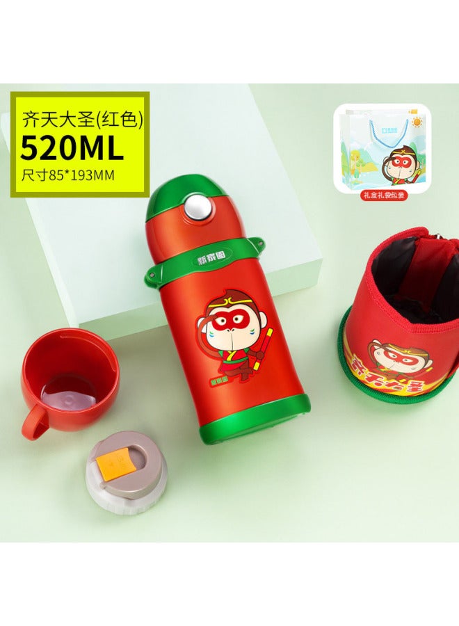 New Home Children's Insulated Water Bottle For Boys And Girls, Infant And Toddler Insulated Water Cup, Baby Learning Drinking Cup, 316 Portable Straw Cup