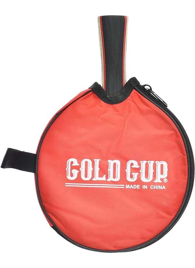 Generic Red Black Gold Cap High Quality Tennis Racket For Better Experience - Red Black  - Image 1