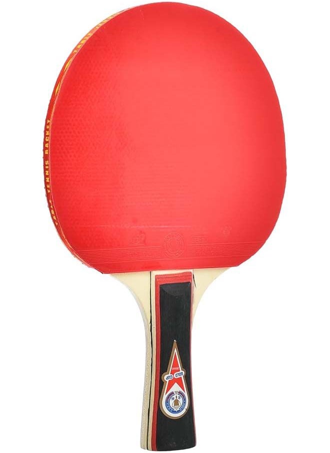 Generic Red Black Gold Cap High Quality Tennis Racket For Better Experience - Red Black  - Image 3