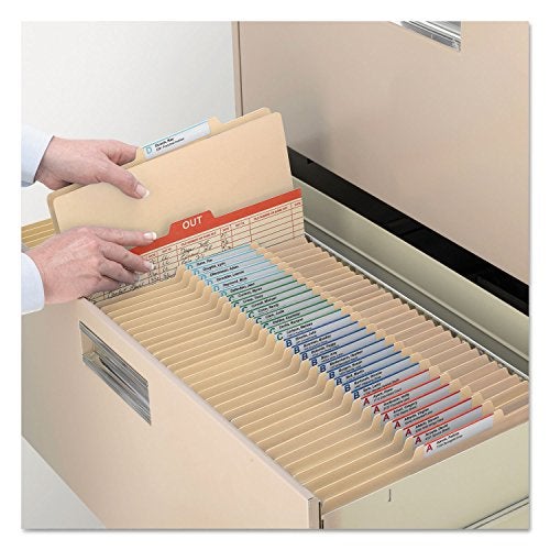 Smead Classification File Folder, 1 Divider, 2" Expansion, 2/5-Cut Tab, Legal Size, Manila, 10 per Box (18700) - Image 3