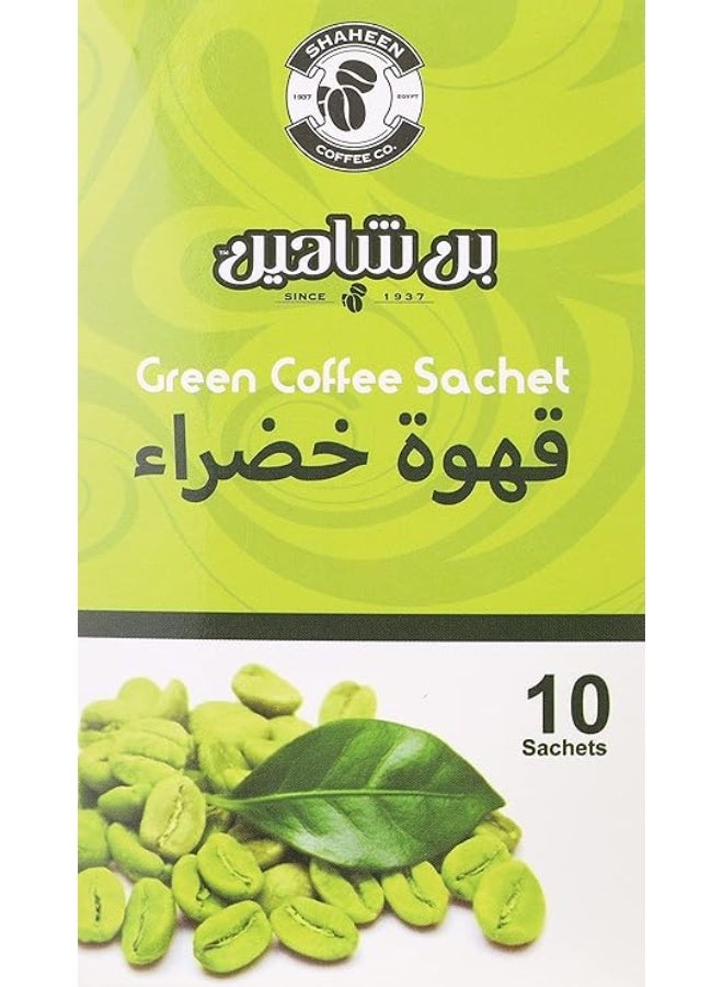 شاهين قهوة خضراء من شاهين كافيه - قهوة 10 اكياس - Image 2