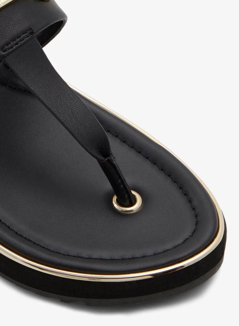 ALDO  DEVERENA Metal Accent Flatform Sandals for Women | Best Price UAE