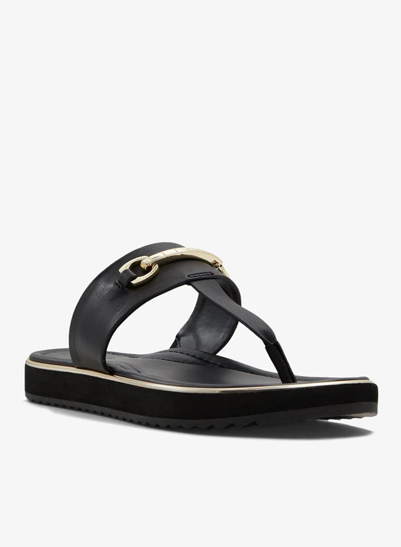 ALDO  DEVERENA Metal Accent Flatform Sandals for Women | Best Price UAE