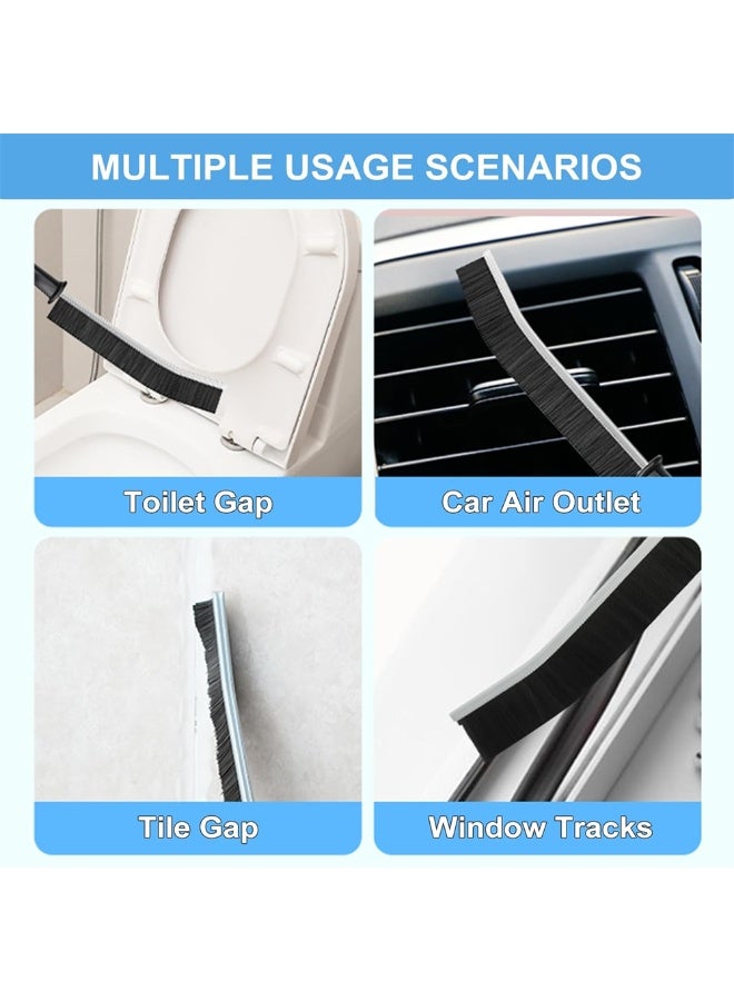 11Pcs Crevice Cleaning Brush Set with Scraper,  Hard Bristle Cleaning Supplies for Kitchen, Bathroom, Corner, Sink  - Image 5