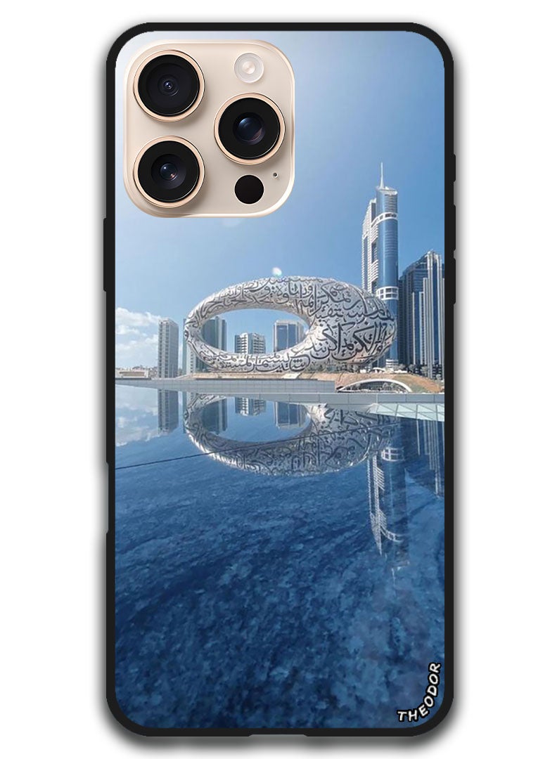 Theodor Protective Case Anti Scratch Shock Proof Bumper Cover For iPhone 16 Pro Max (6.9)-inch Museum - Image 1