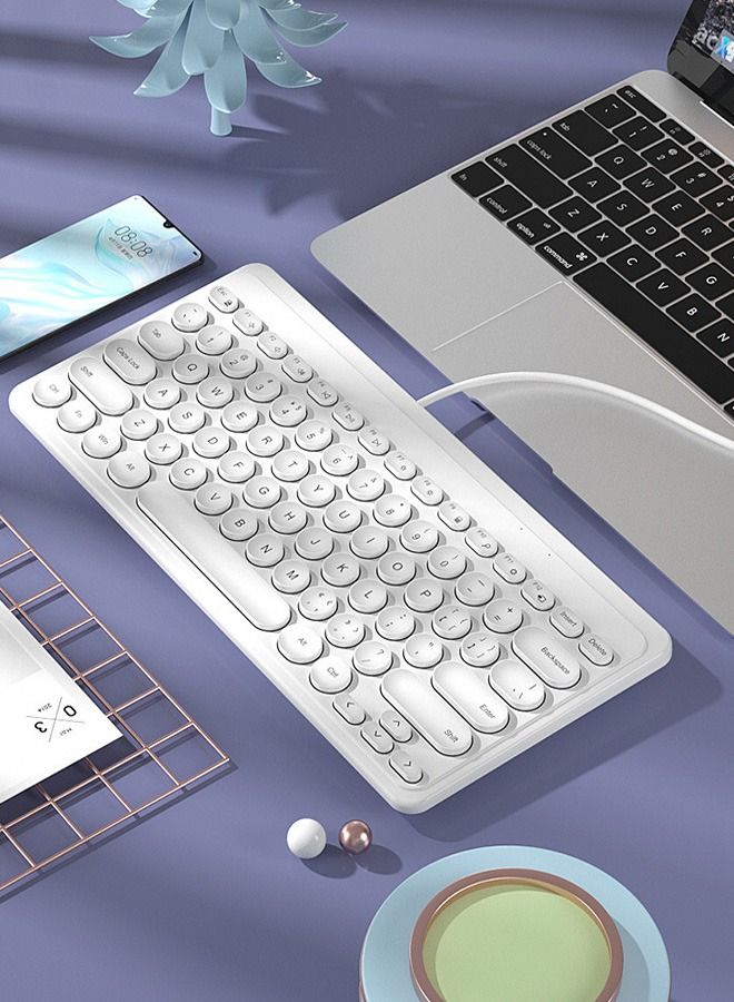 DUNISO Gaming Wired Keyboard and Mouse Combo Full-Sized Ergonomic Keyboard Mouse Click for Computer/Laptop/Windows/Mac - Image 3