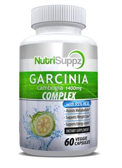 NutriSuppz Garcinia Cambogia 1400mg Complex 60caps  - Image 1