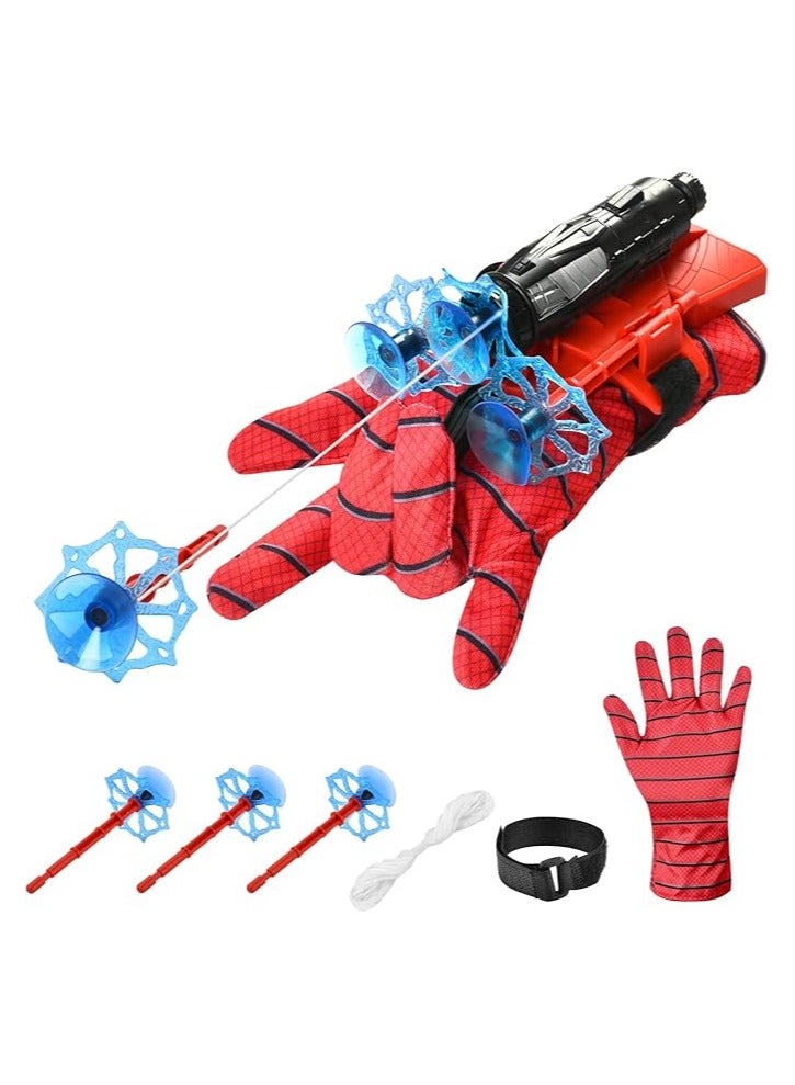 Spider Launcher Glove, Kids Spider Hero Gloves, Spiderman Toy Glove, Spiderman Web Shooter, Launcher Toy, Wrist Toy Set, Cosplay Glove Launcher