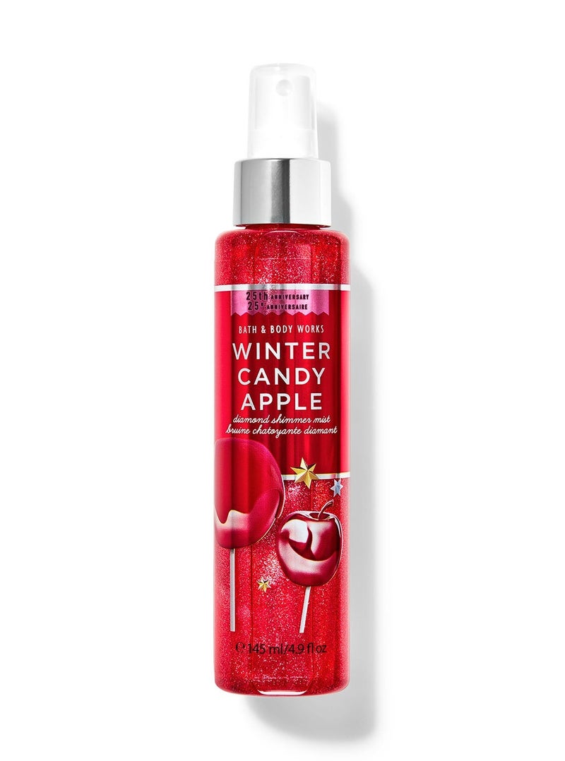 Bath & Body Works Winter Candy Apple Diamond Shimmer Mist