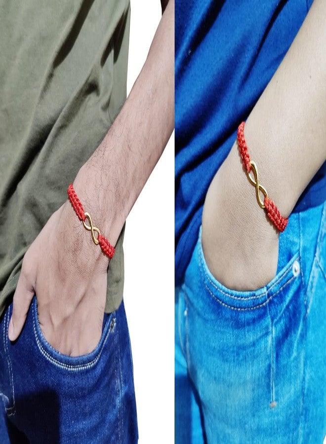PRODUCTMINE سوار PRODUCTMINE® INFINITY ذو خيط ساحر قابل للتعديل، مناسب للفتيات والرجال والفتيان والنساء - Image 5