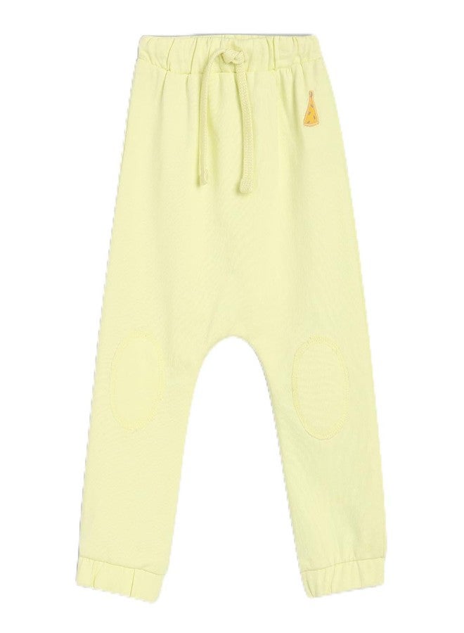 miniklub Baby Knitted Cotton Lime Color Knit Bottom, Pack of 1 (0-3M) - Image 1