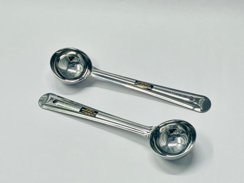 Dev Industries Stainless Steel Kitchen Tools for Home & Kitchen, Cooking & Serving, Ladle(Karchhi) for Serving/Cooking/Pouring All Types of Gravies/Dal/Curries (Ladle No.5 (31cm)(Pack of 2)) - Image 2