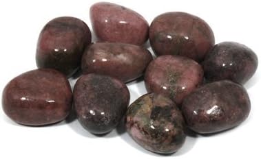 CrystalAge Rhodonite Tumble Stone (20-25mm) - Pack of 5