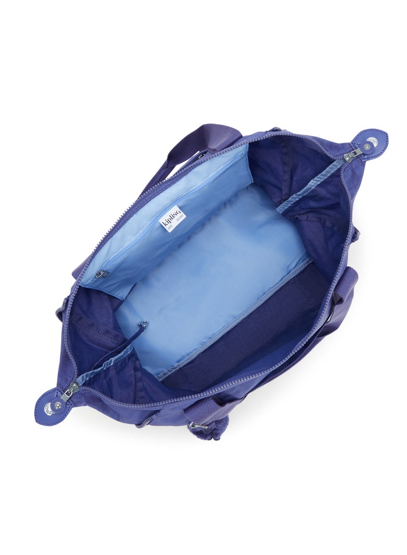 kipling Art M Multi-use medium tote with trolley sleeve Ocean Blue  - Image 3