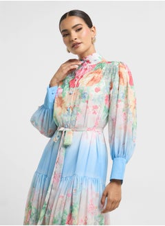 ELLA Floral Print Dress  - Image 3