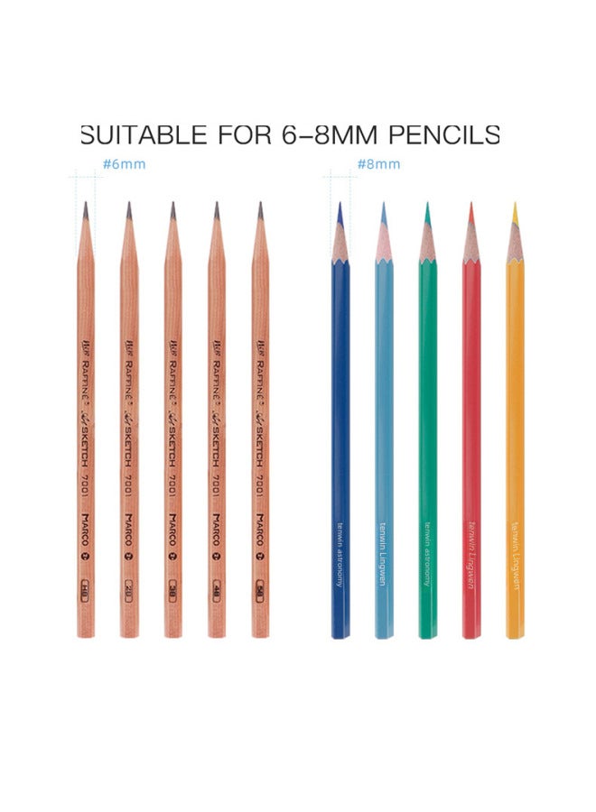 tenwin Electric Pencil Sharpener Student Semi-automatic Pencil Sharpener Tw8035 - Image 4