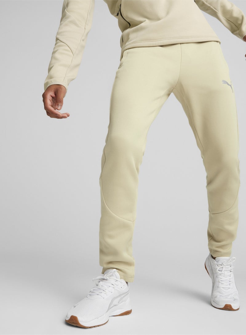 PUMA EVOSTRIPE Mens Beige Pants - Image 1