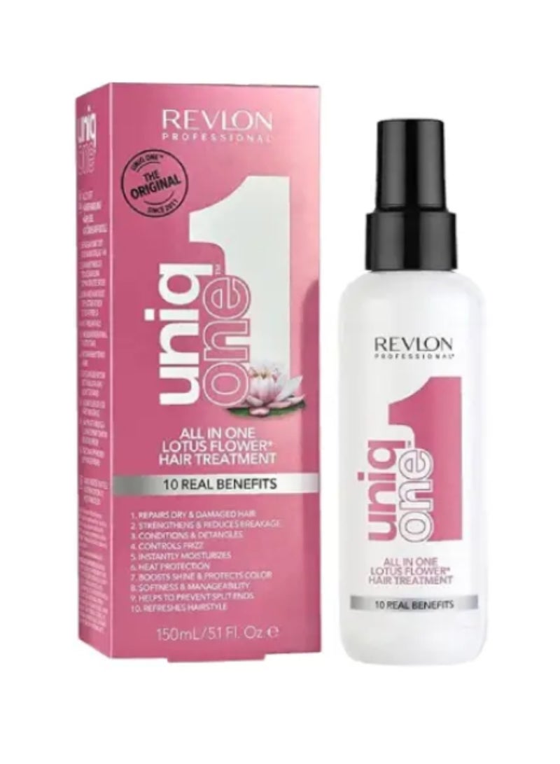 Revlon professional uniqone all in one (Lotus flower scent) hair treatment- 150 ml