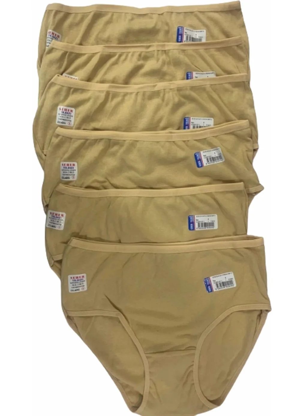 Seher Yıldızı Women Ribana Bato Panties 028 - 6 Pieces