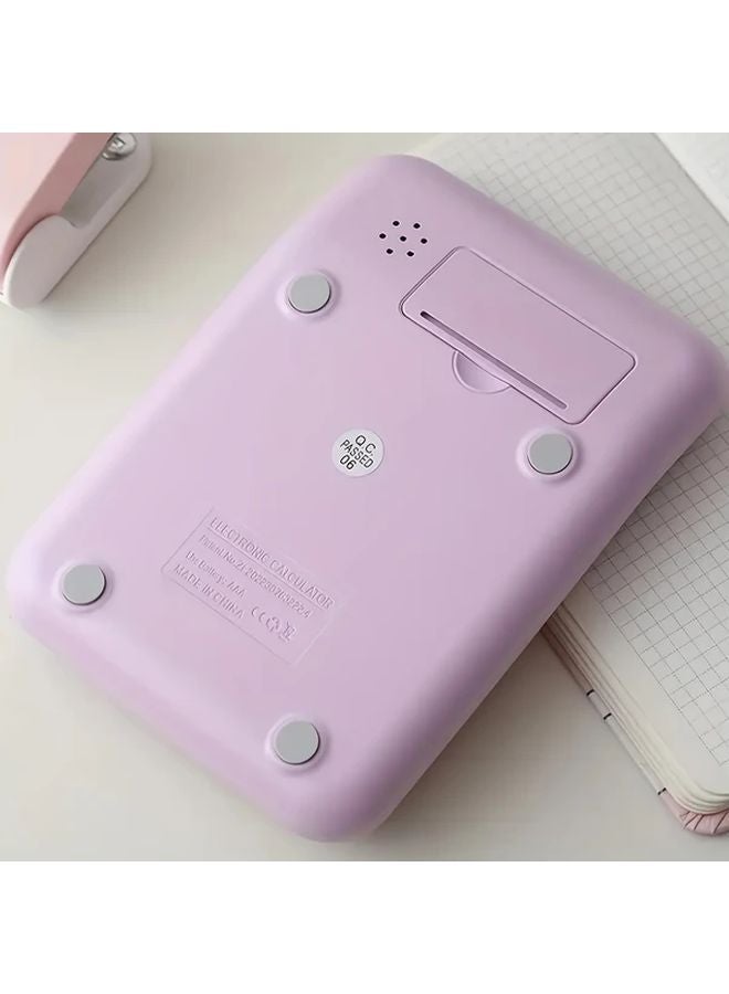 آلة حاسبة مكتبية LED من كاندي بلو بـ 12 رقم مع صوت نقر استجابة، تعمل بالبطارية للمكتب - Image 5