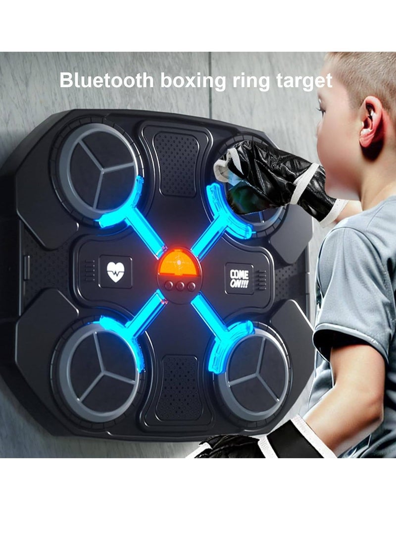 JAJEEK "NEW Music Boxing Machine – Smart Wall-Mounted Punching Machine with Bluetooth & LED Lights" - Image 3