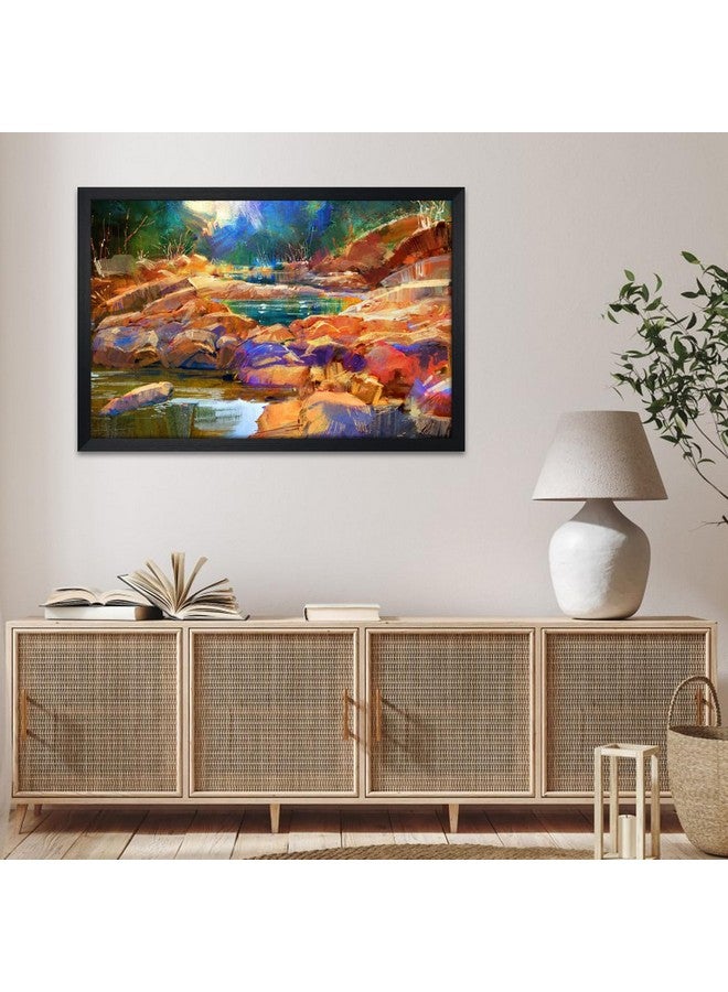 Giftgarden 24x36 Poster Picture Frame Black, Textured Aluminum Frame 36x24 for Wall Display, Single - Image 2