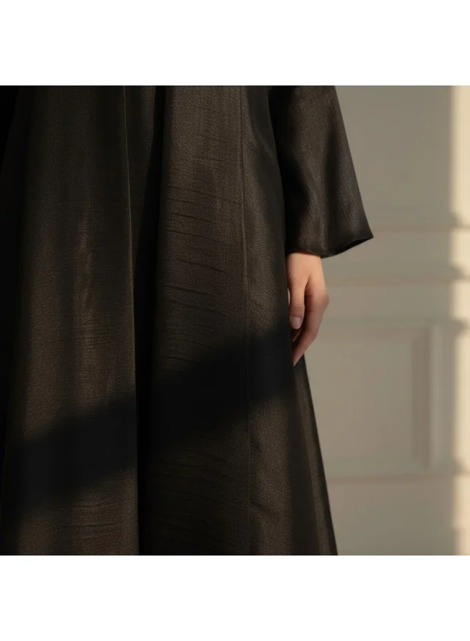 Moistreet  Organza Abaya Set with Inner & Headscarf for Women | Best Price UAE