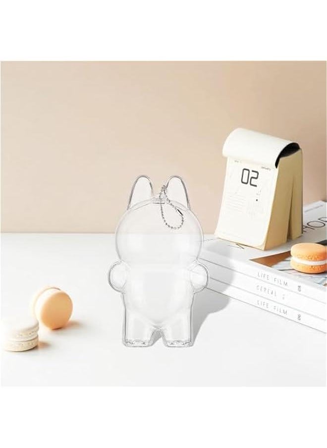 Arabest - Protective Case for LABUBU, Thickening Figures Storage Bag for Dolls, Keychain Bag for Labubu Plush Figure, Portable Closure Dustproof Collectibles Case for Labubu Figures (Standing) - Image 1