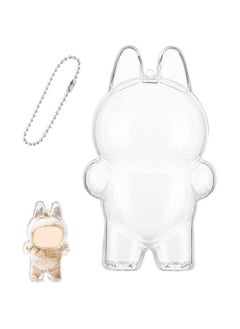 Arabest Protective Case for LABUBU, Thickening Figures Storage Bag for Dolls, Keychain Bag for Labubu Plush Figure, Portable Closure Dustproof Collectibles Case for Labubu Figures (Standing)  - Image 1