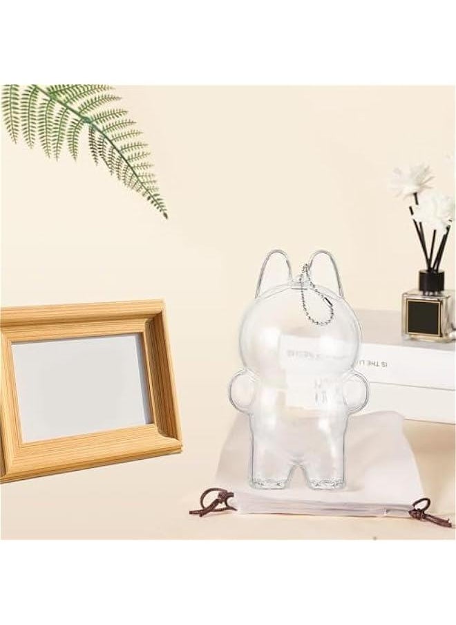 Arabest - Protective Case for LABUBU, Thickening Figures Storage Bag for Dolls, Keychain Bag for Labubu Plush Figure, Portable Closure Dustproof Collectibles Case for Labubu Figures (Standing) - Image 1