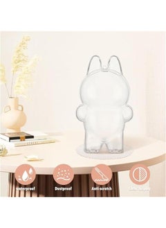 Arabest Protective Case for LABUBU, Thickening Figures Storage Bag for Dolls, Keychain Bag for Labubu Plush Figure, Portable Closure Dustproof Collectibles Case for Labubu Figures (Standing)  - Image 4