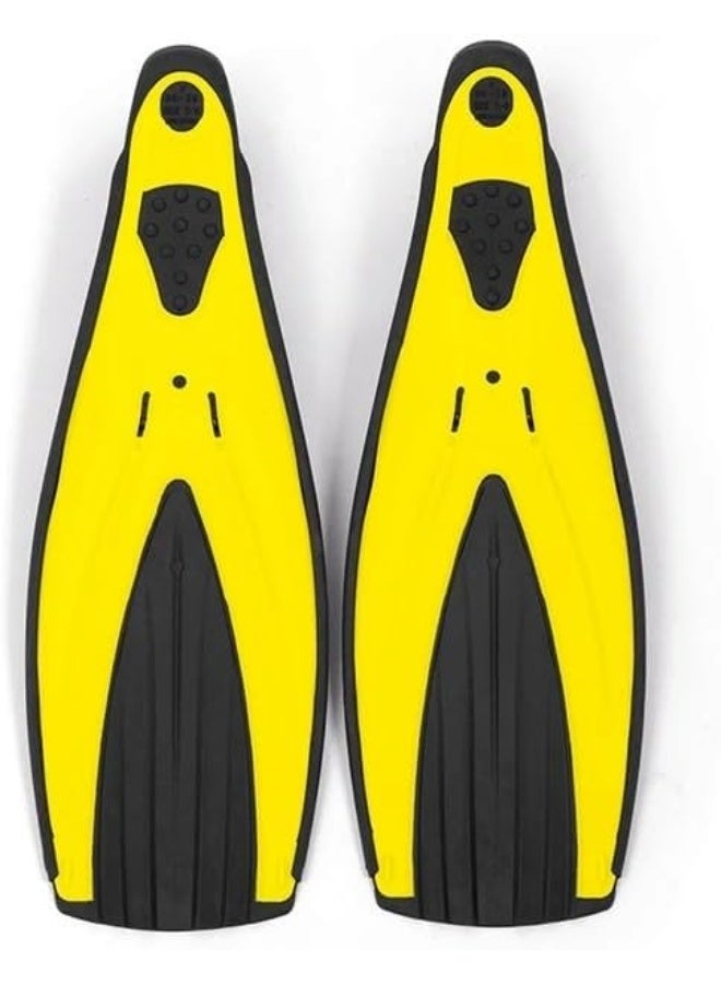 DYNAMICNORD DYNAMIC NORD FINS FF-15 FULL FOOT YELLOW 44/45 - Image 1