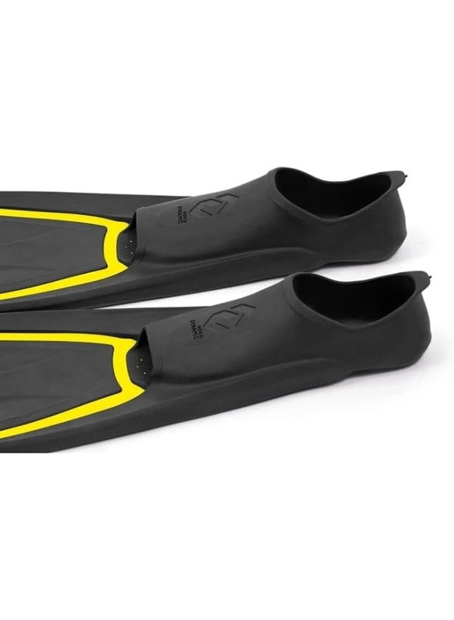 DYNAMICNORD DYNAMIC NORD FINS FF-15 FULL FOOT YELLOW 44/45 - Image 3