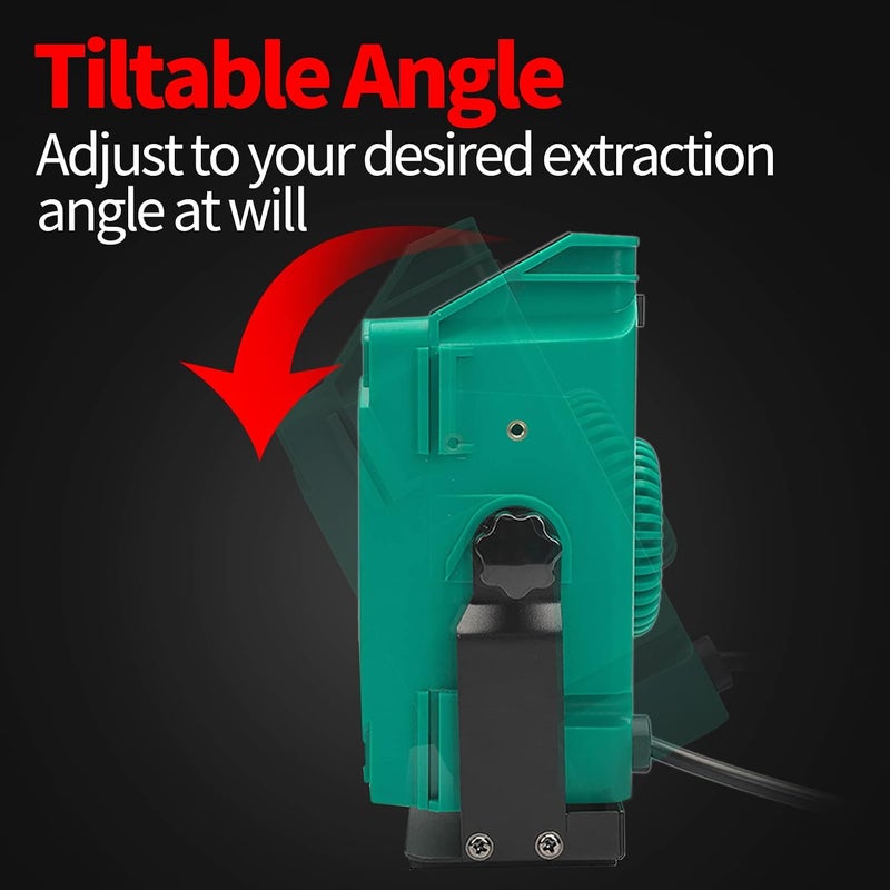 YIHUA 948DQ-I Solder Fume Extractor Fan with 8 Extra Filters and Tiltable Stand - Image 3