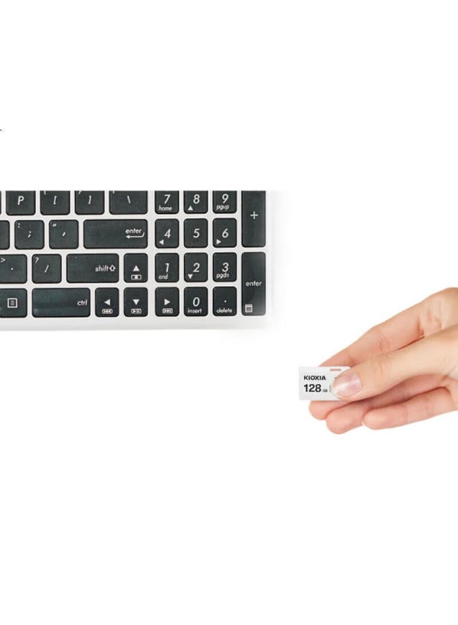 Kioxia 128Gb Usb Flash Drive, U301 Falcon Flash Series, White, Usb3.2 Interface - Image 3
