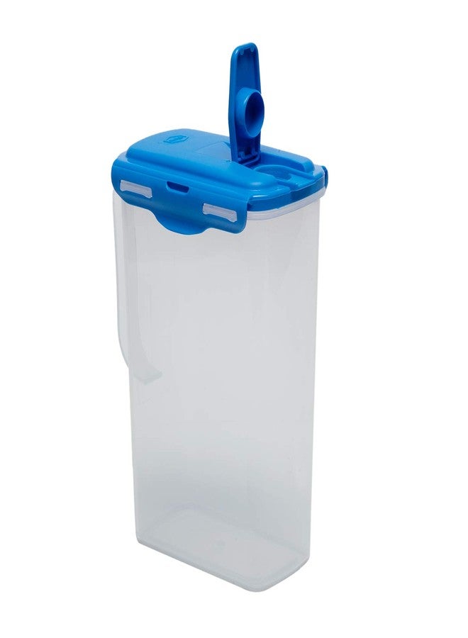Gluman Fridge Jug 2000 ml | Ergonomically Design Cap & Wide-Mouth | 100% Food Grade | Dishwasher Safe | Freezer Safe | Recyclable (Blue) - Image 1