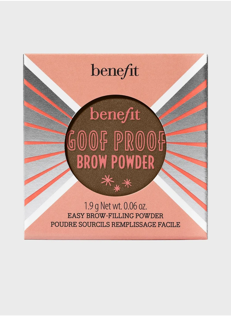 Benefit Cosmetics Goof Proof Brow Powder - 3.5