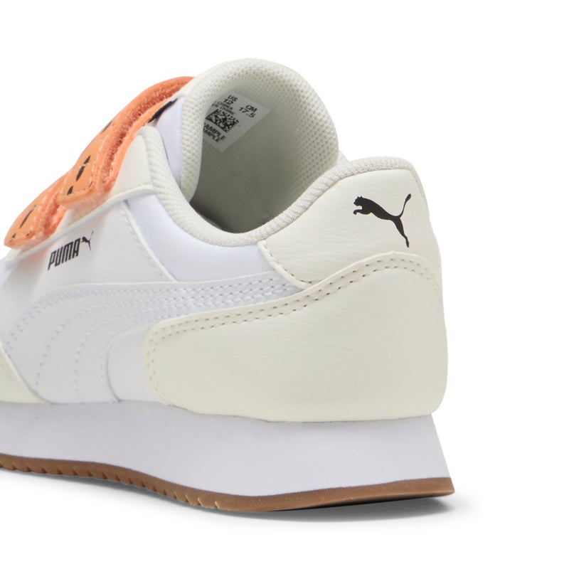 PUMA Adaptor Match Kids Unisex White Sneakers - Image 3