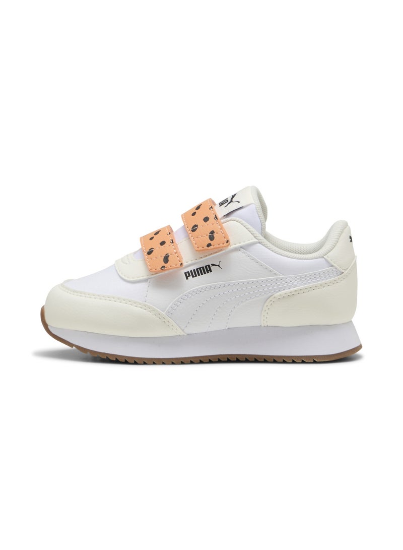 PUMA Adaptor Match Kids Unisex White Sneakers - Image 1