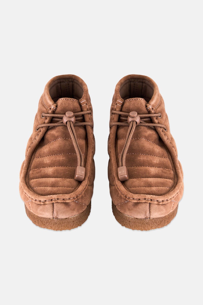 clarks Women Wallabee Lace Up Casual Shoes, Brown - Image 4